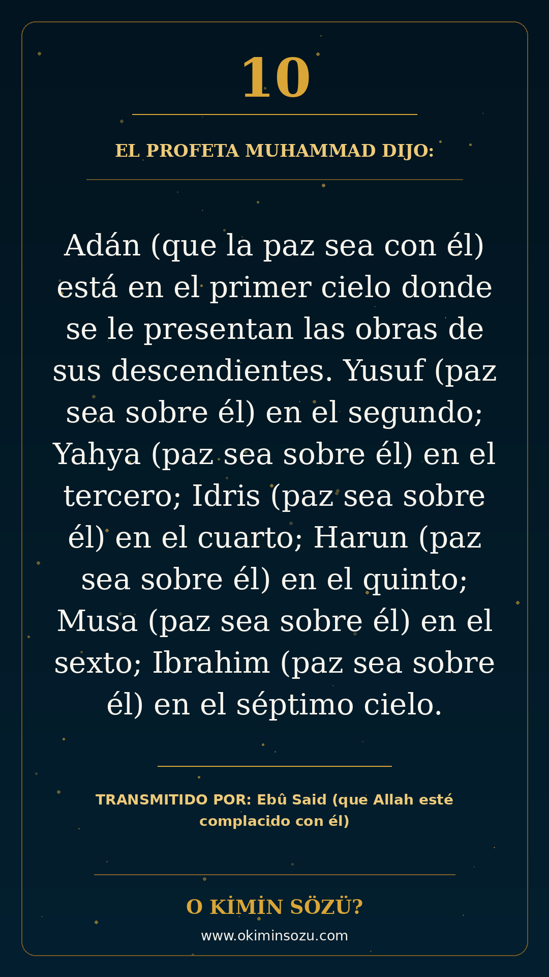 hadis 0010 es