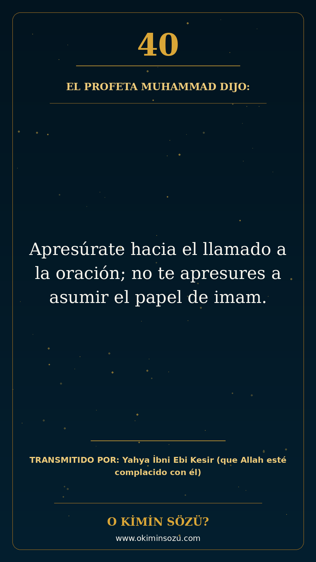 hadis 0040 es