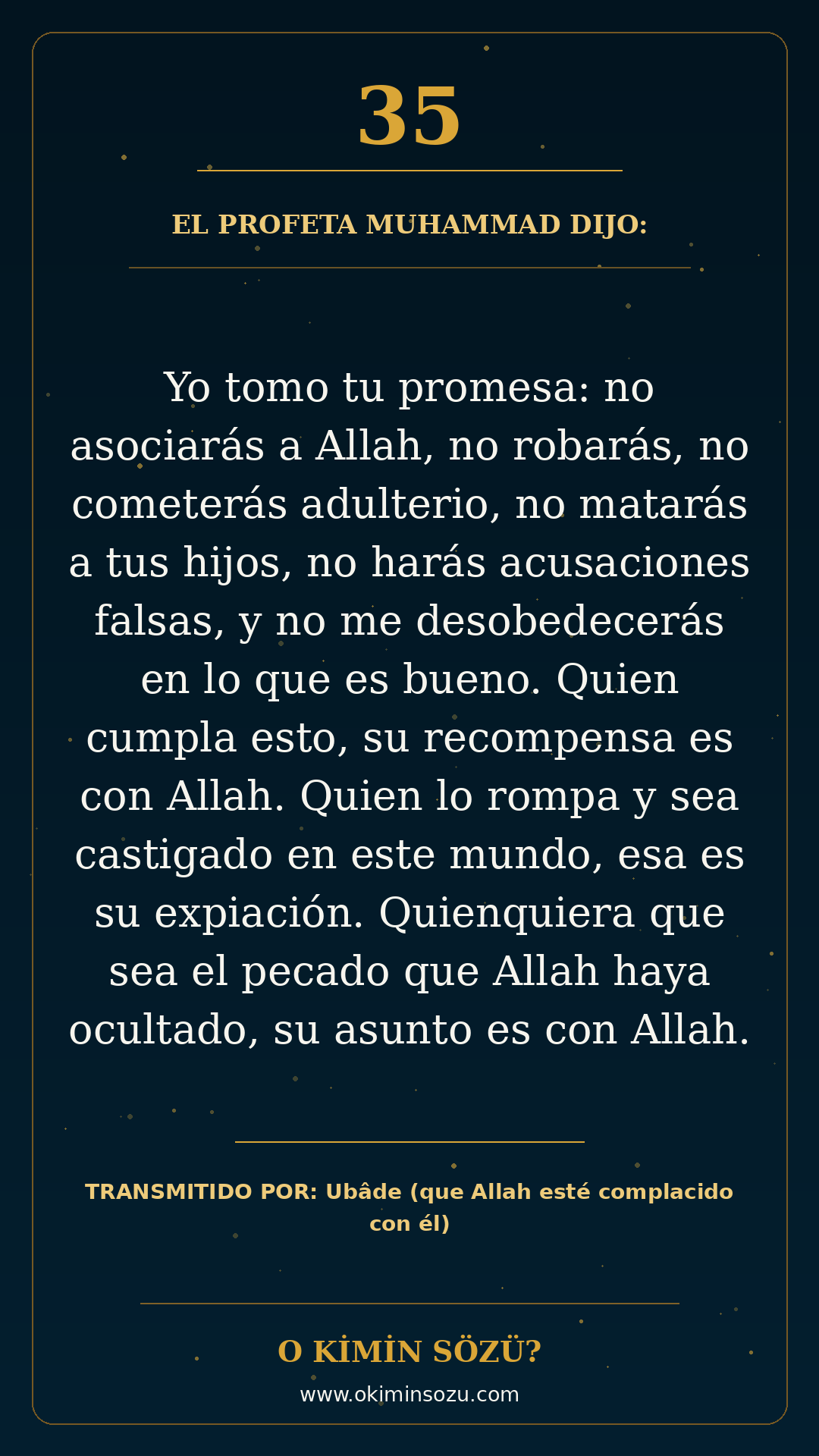 hadis 0035 es