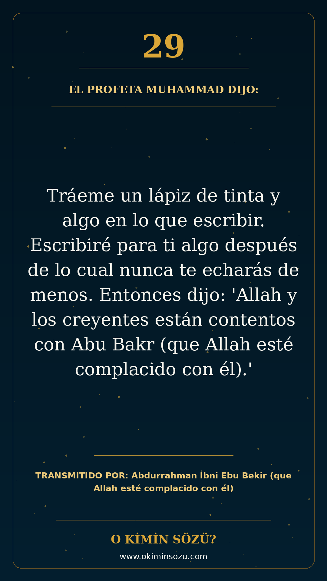hadis 0029 es