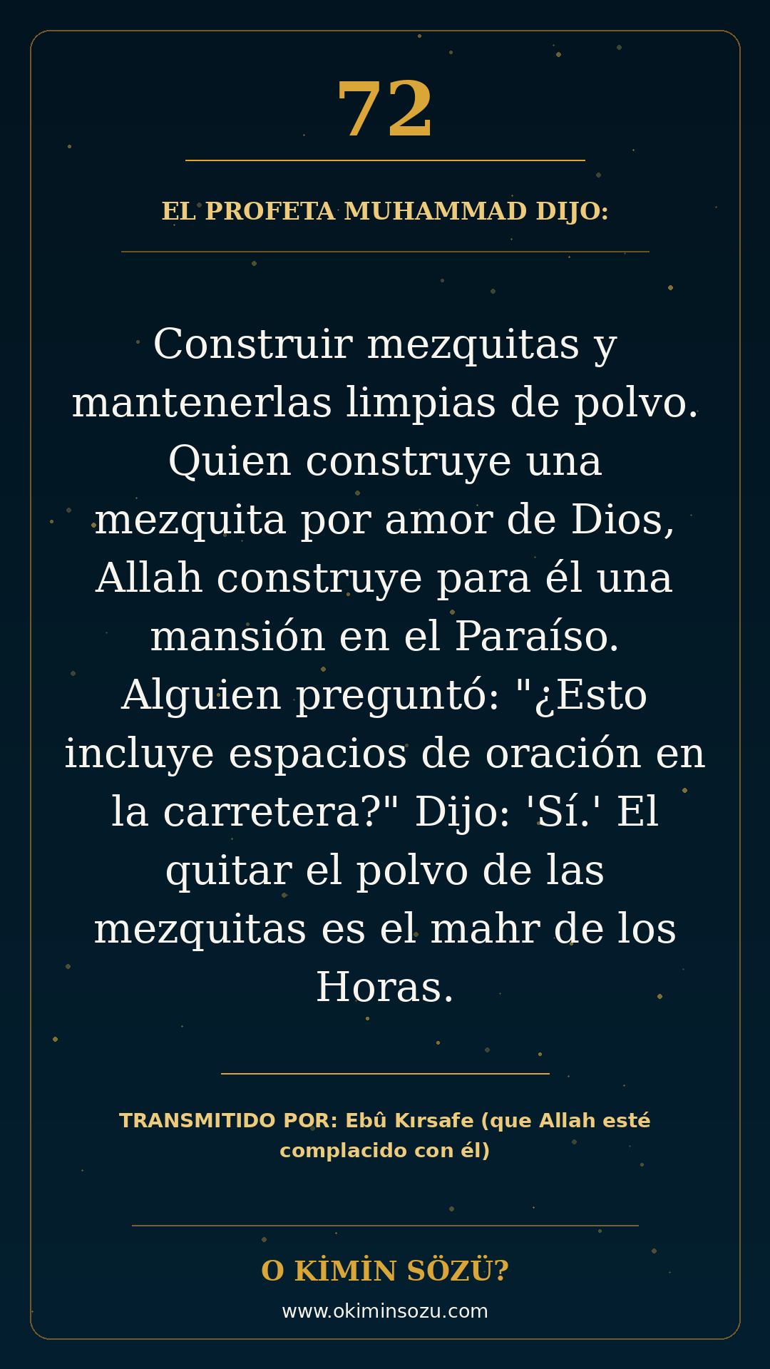 hadis 0072 es