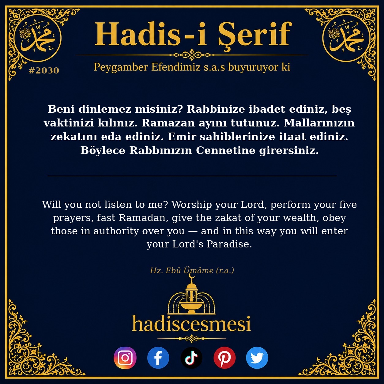 Hadis 2030