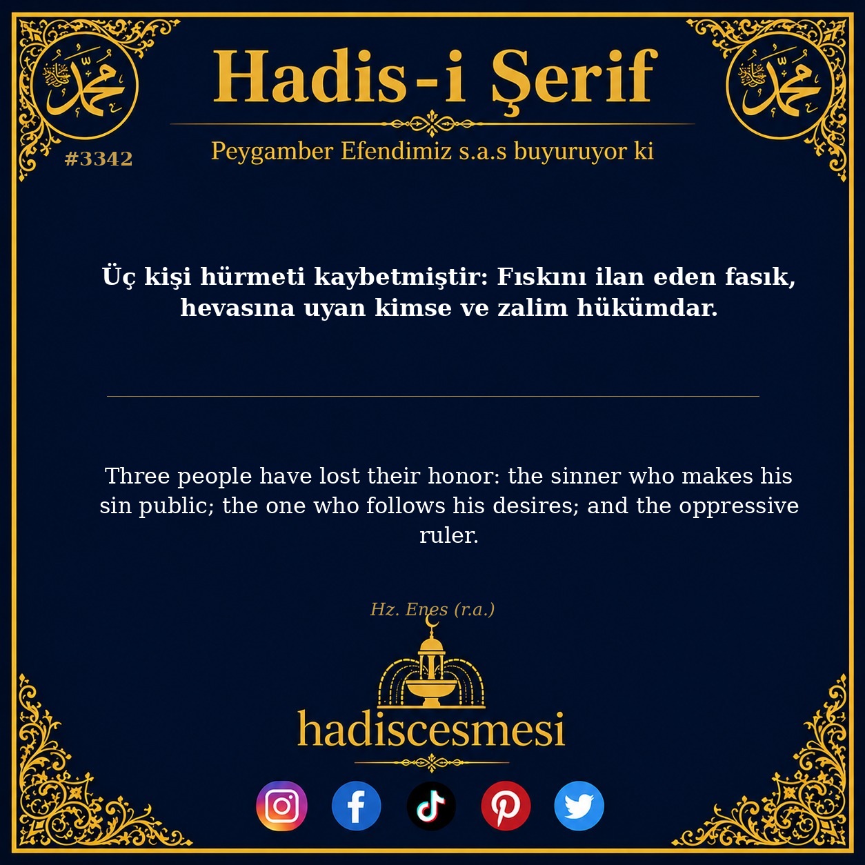Hadis 3342