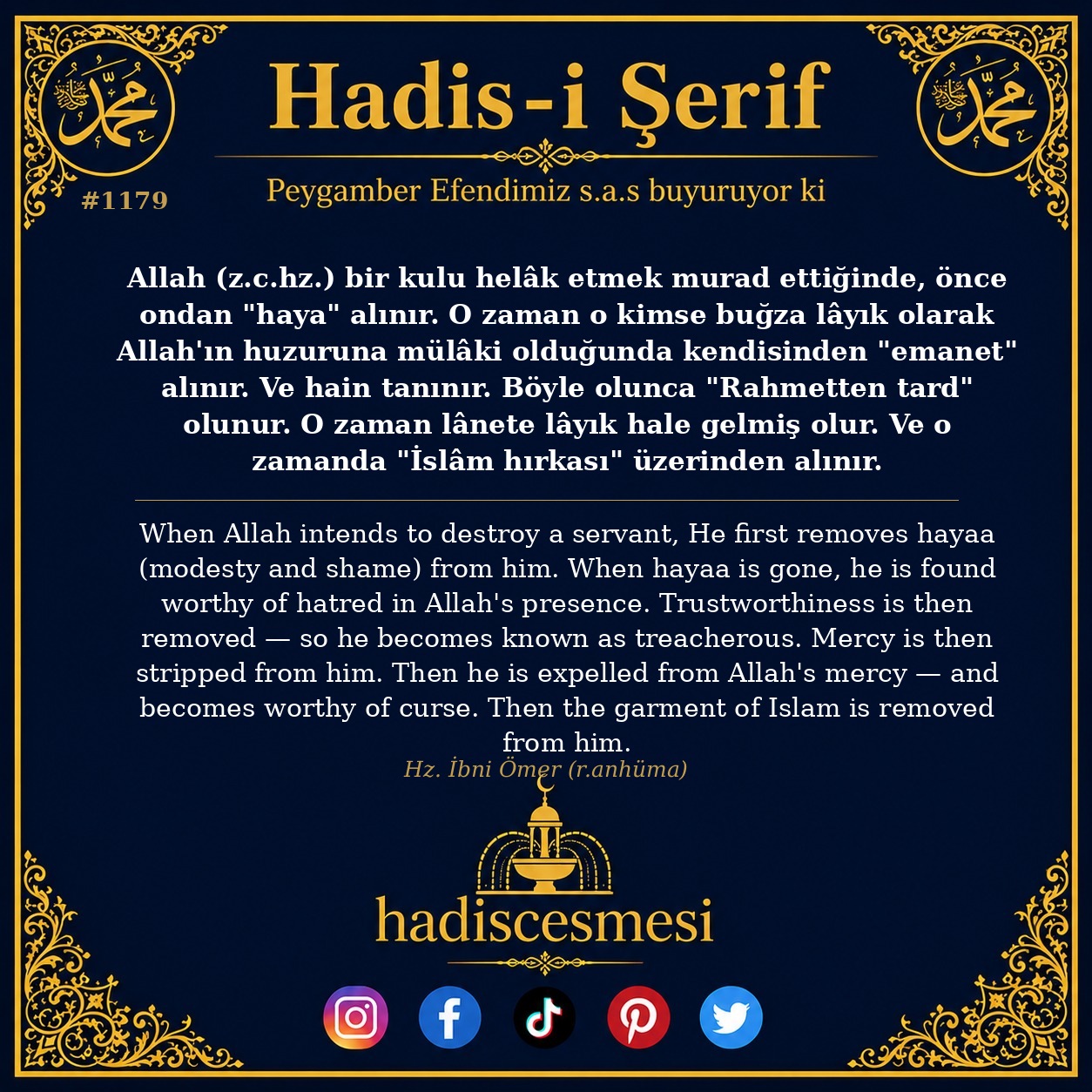 Hadis 1179