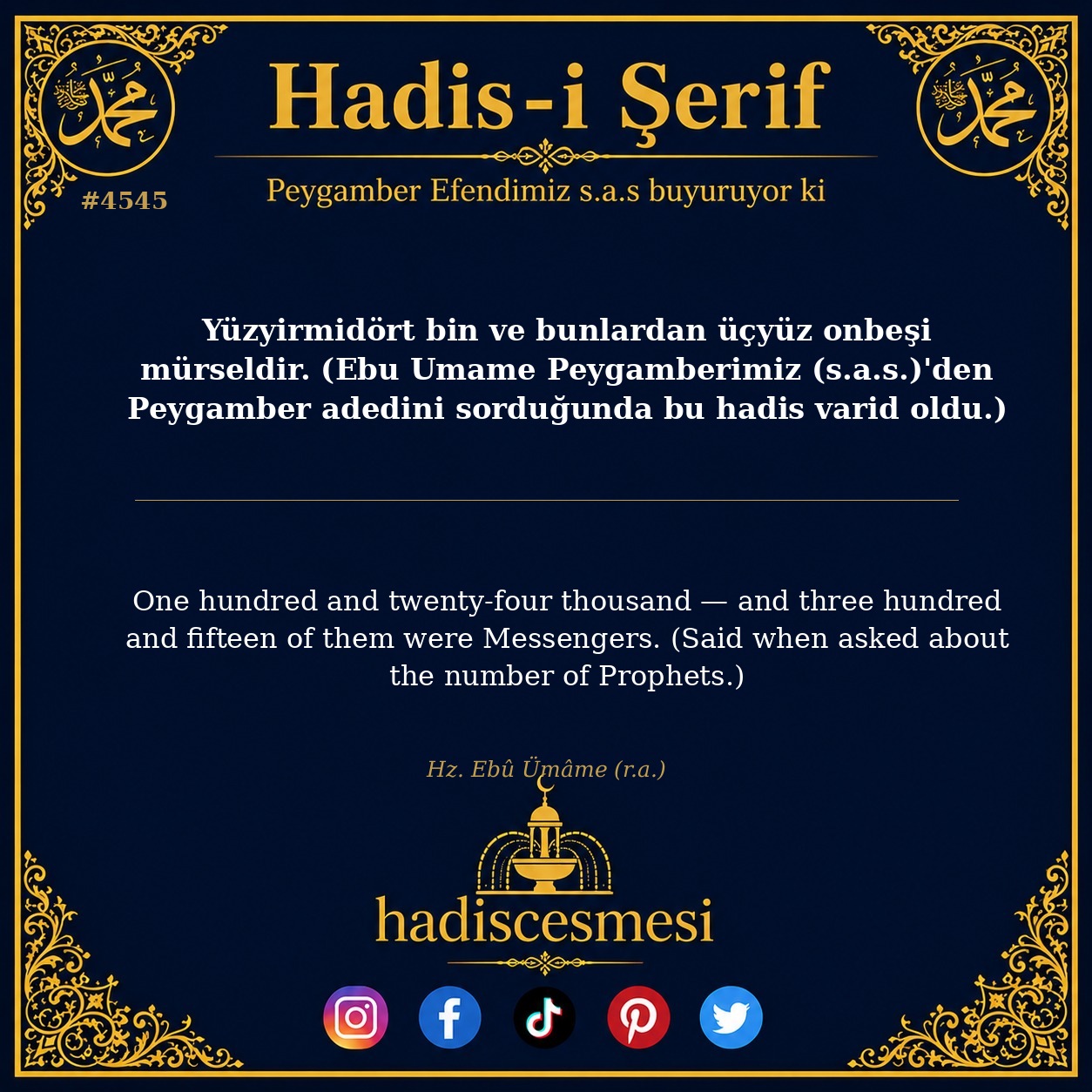 Hadis 4545