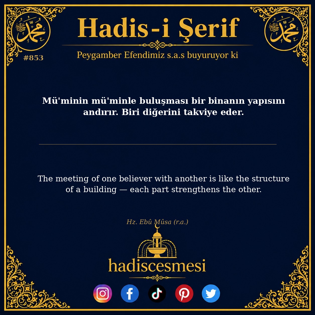 Hadis 0853