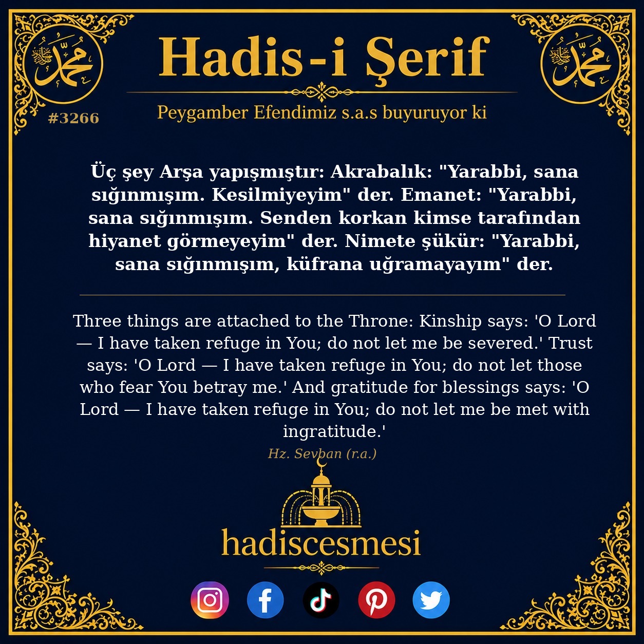 Hadis 3266