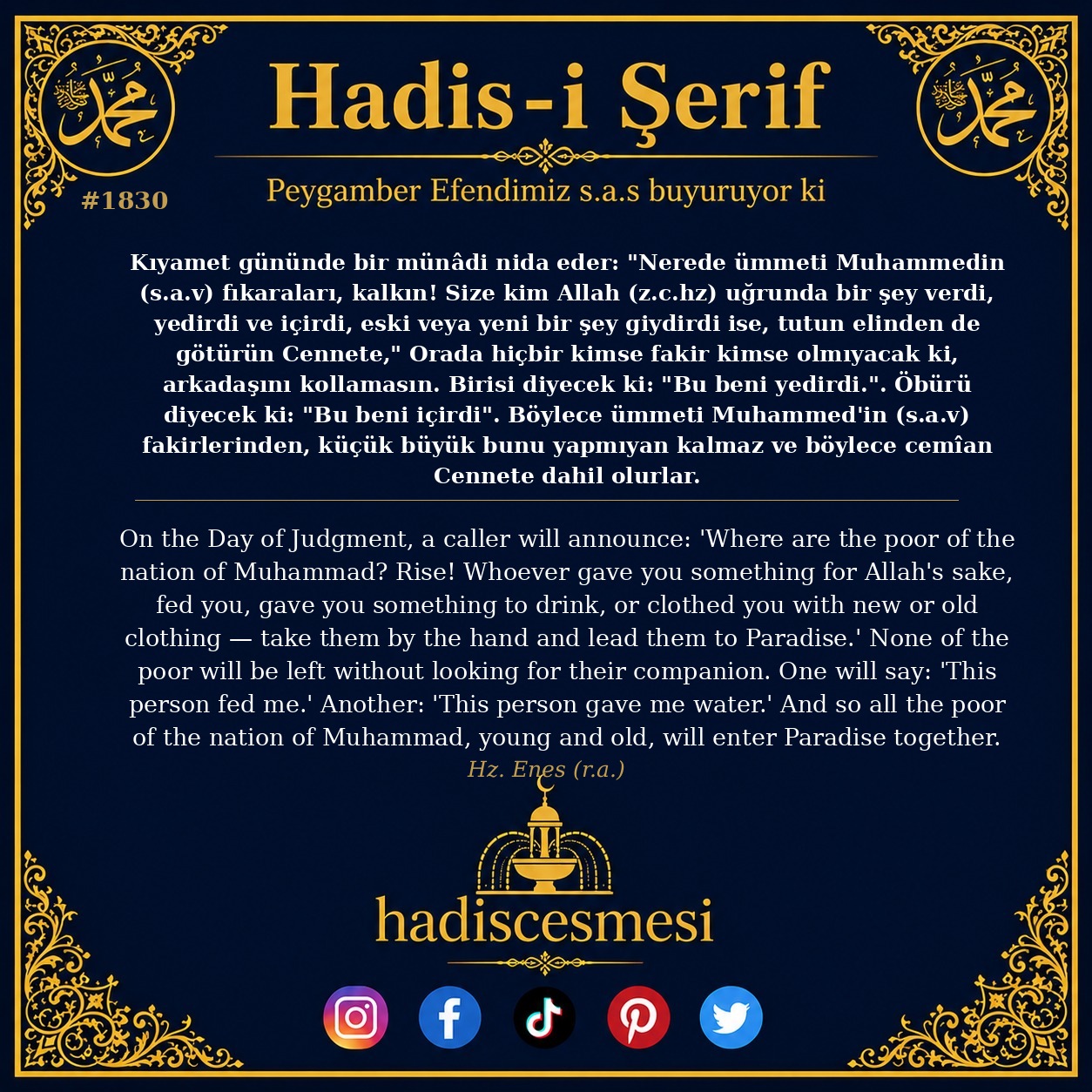 Hadis 1830