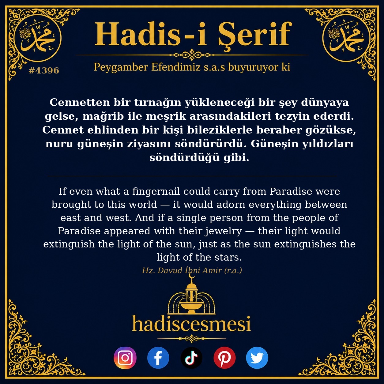 Hadis 4396