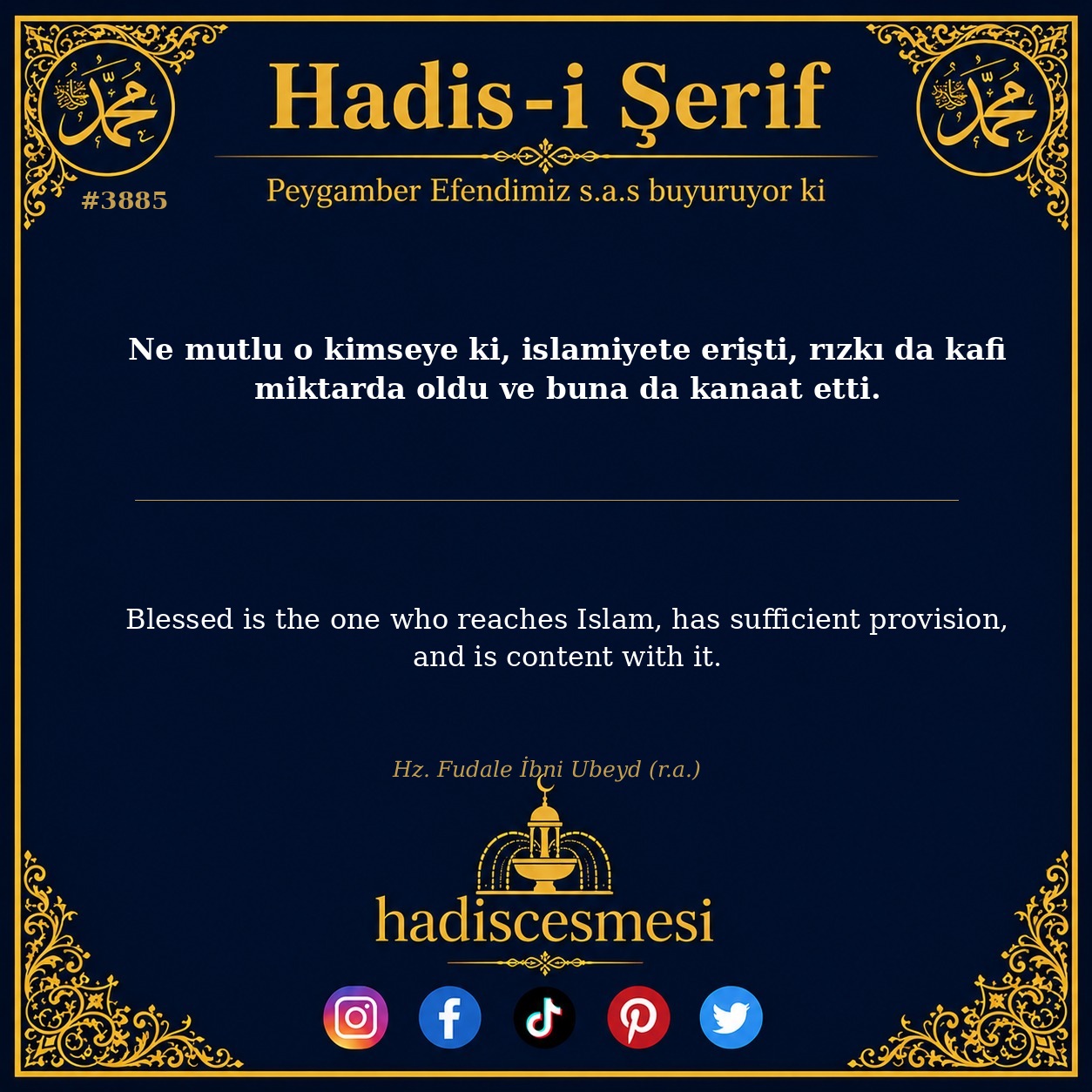 Hadis 3885