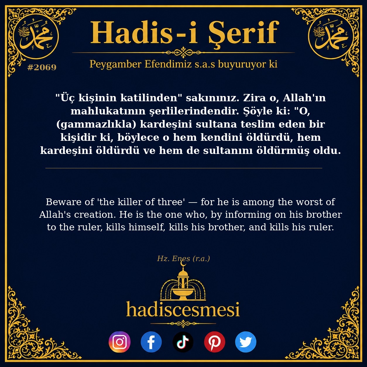 Hadis 2069
