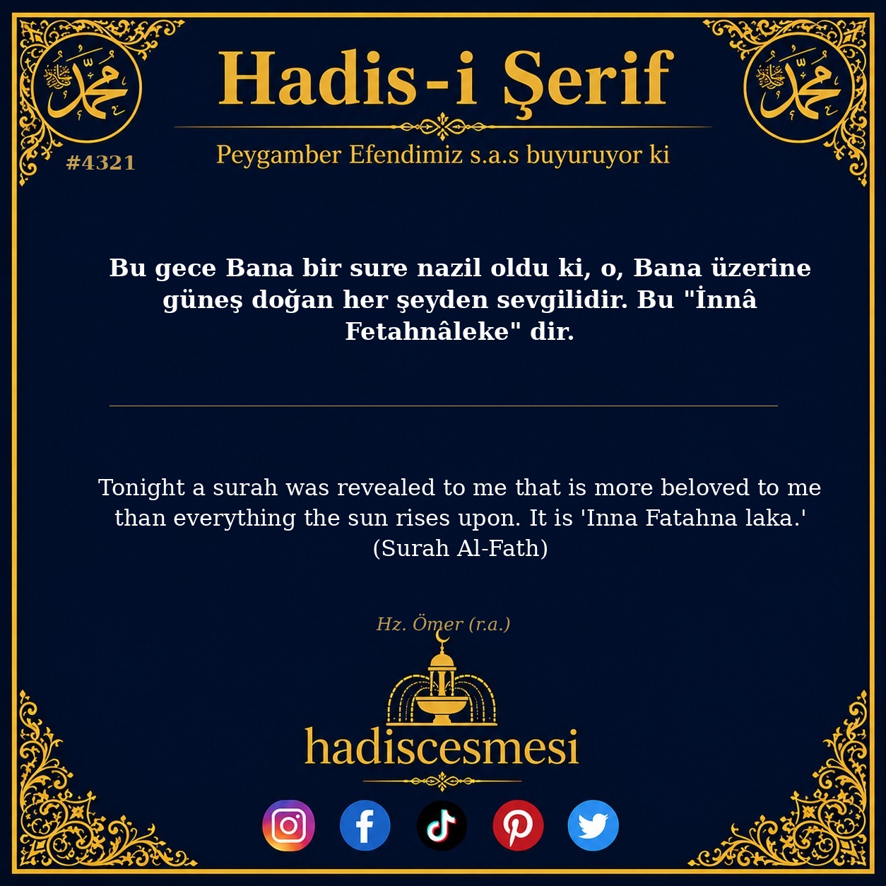 Hadis 4321