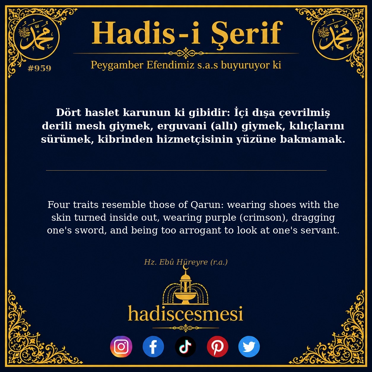 Hadis 0959