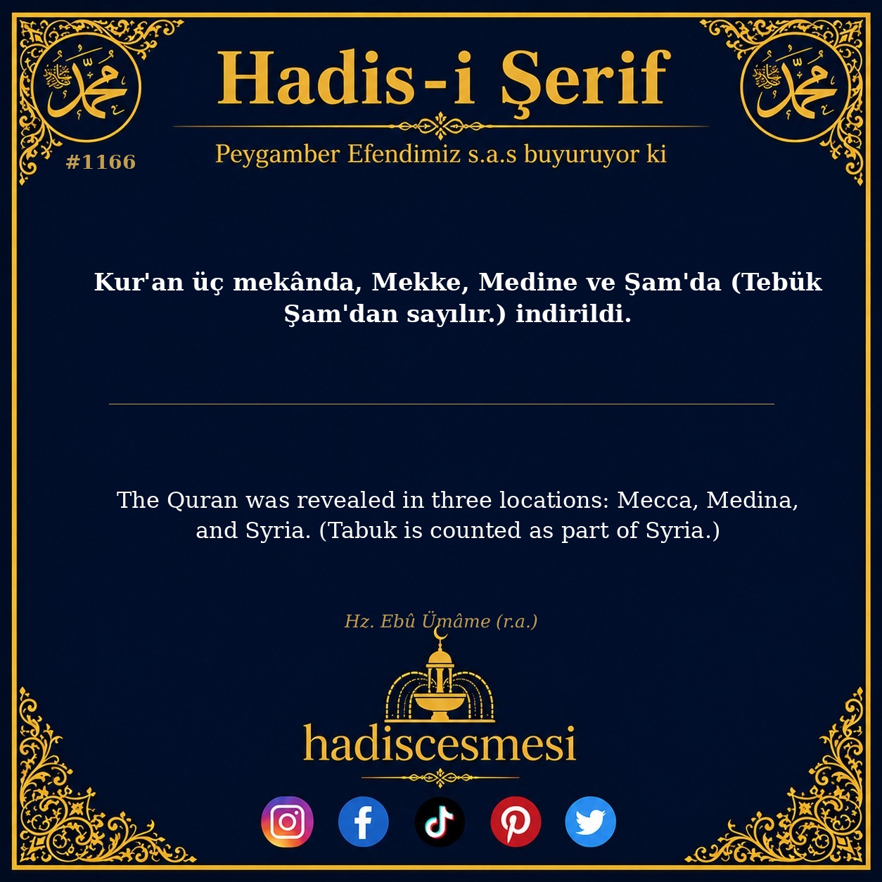 Hadis 1166