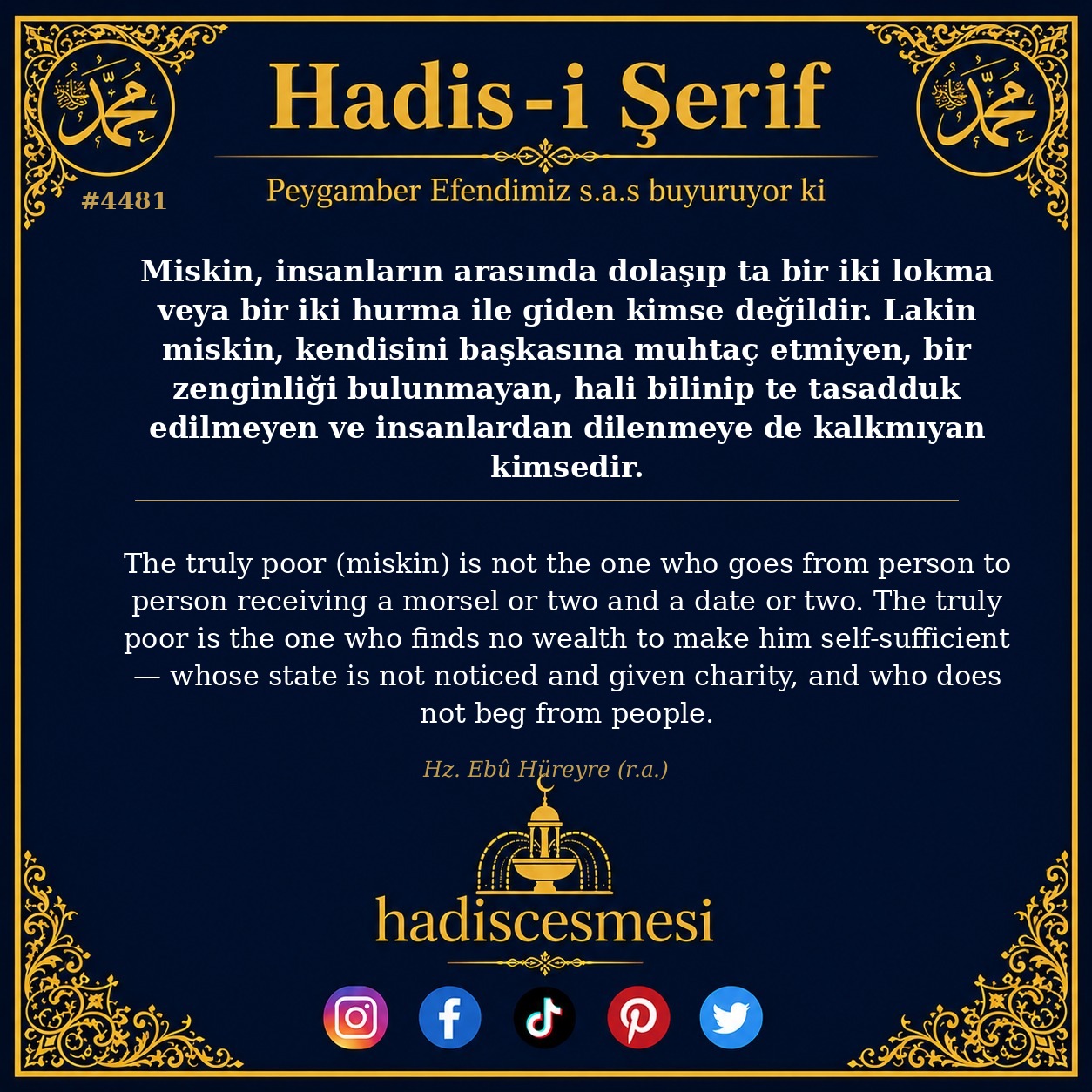 Hadis 4481