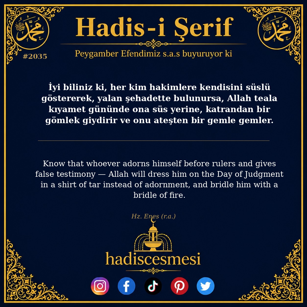 Hadis 2035