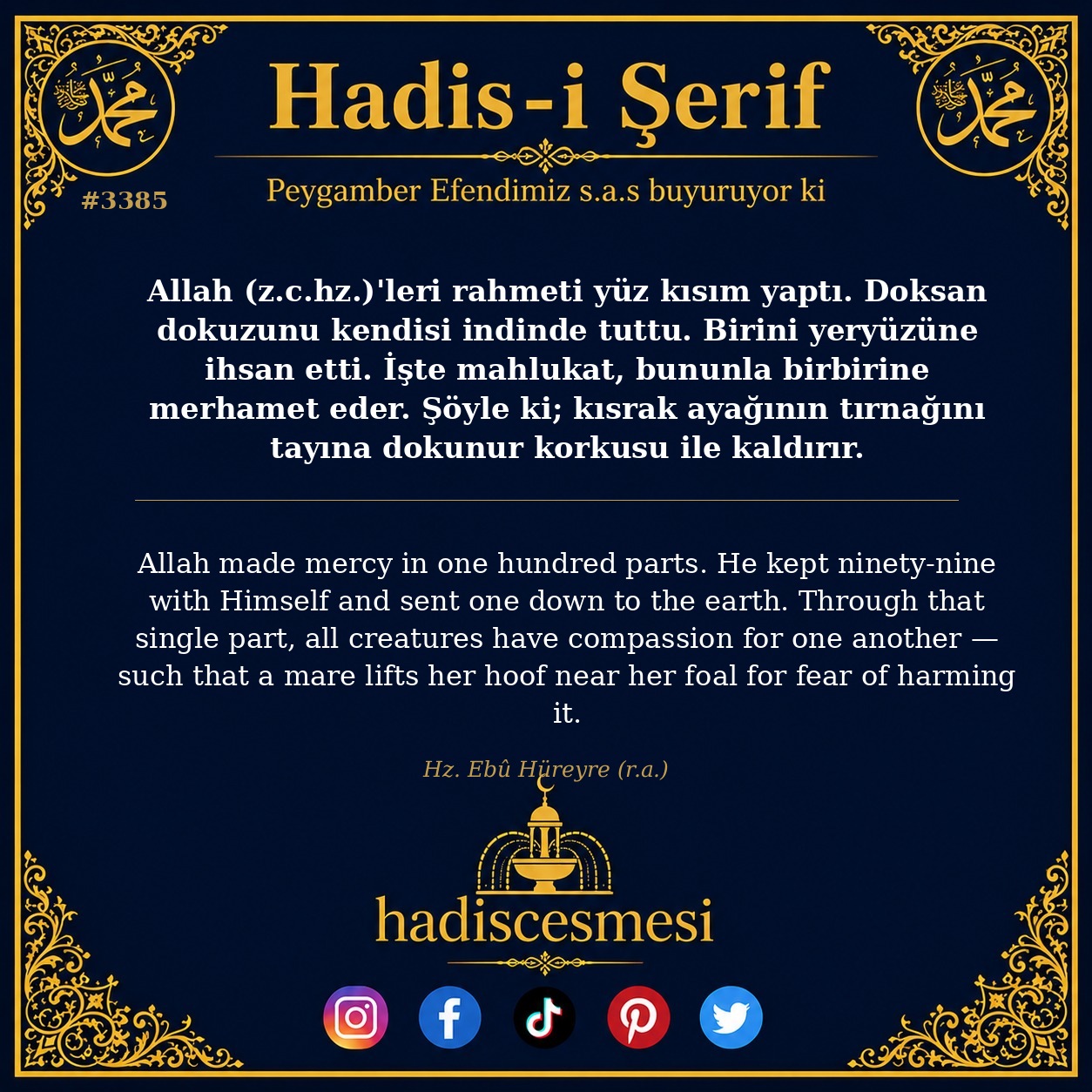 Hadis 3385