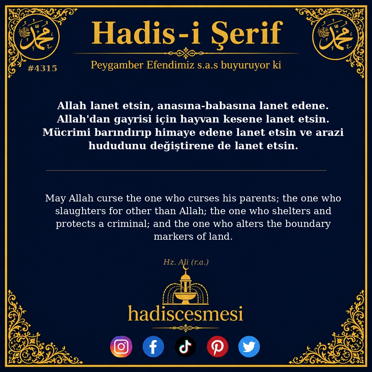Hadis 4315
