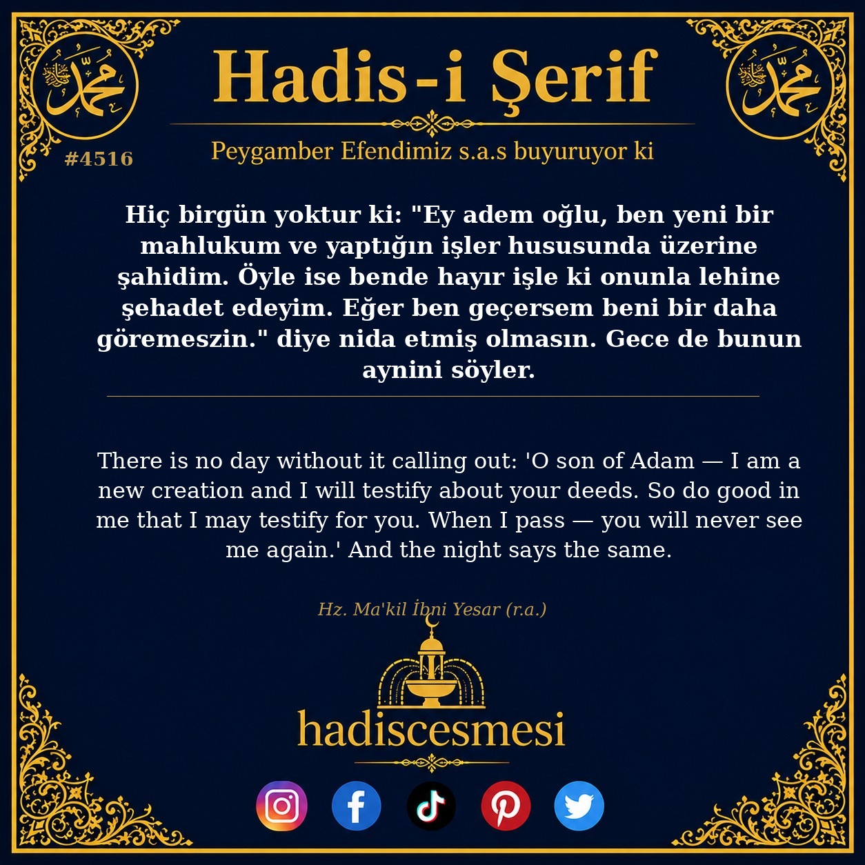 Hadis 4516