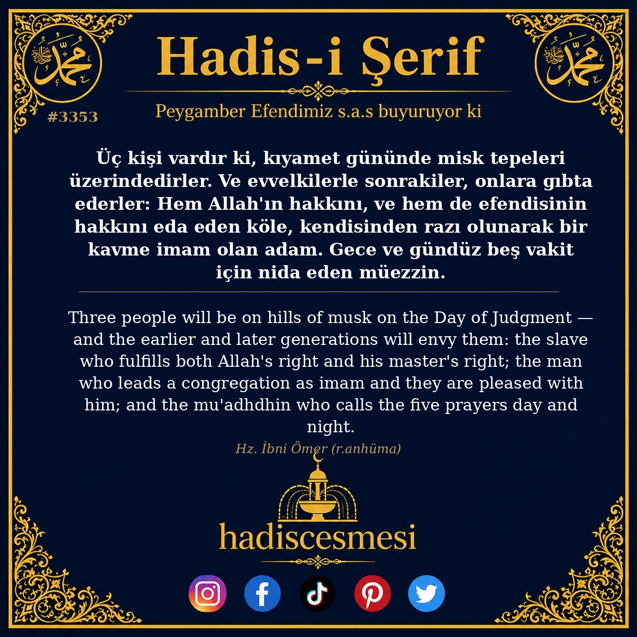 Hadis 3353