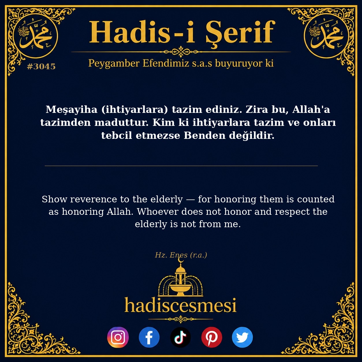 Hadis 3045