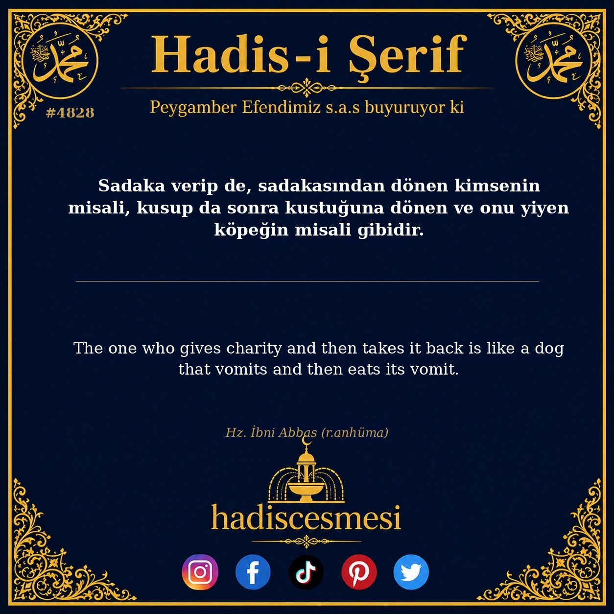 Hadis 4828