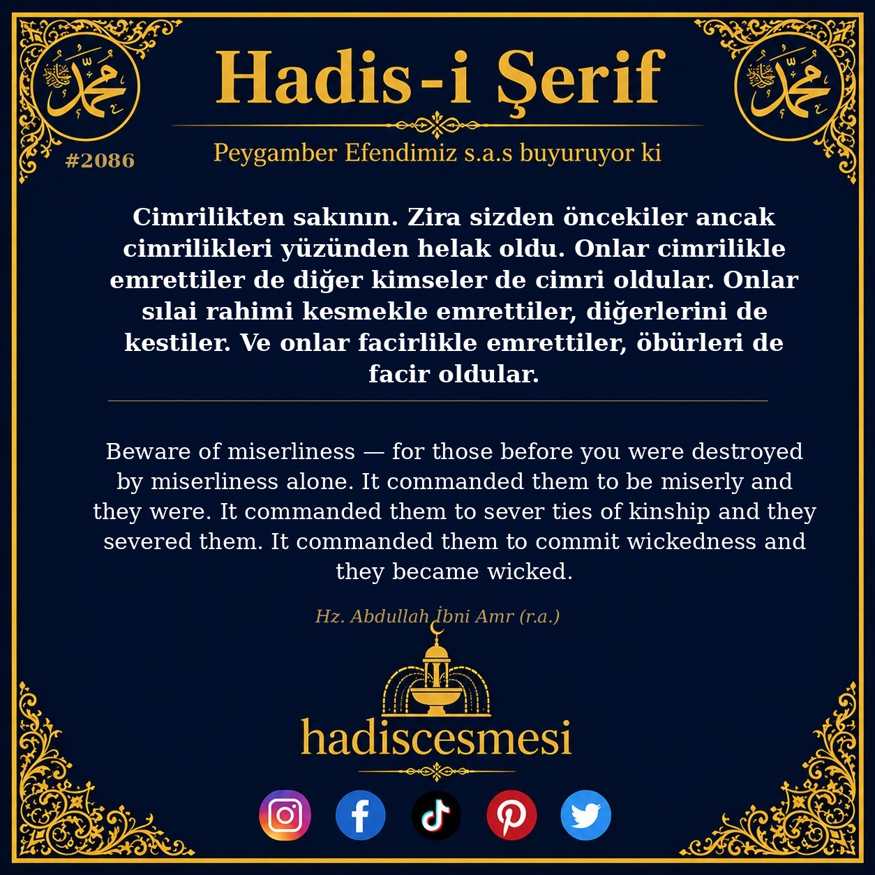 Hadis 2086