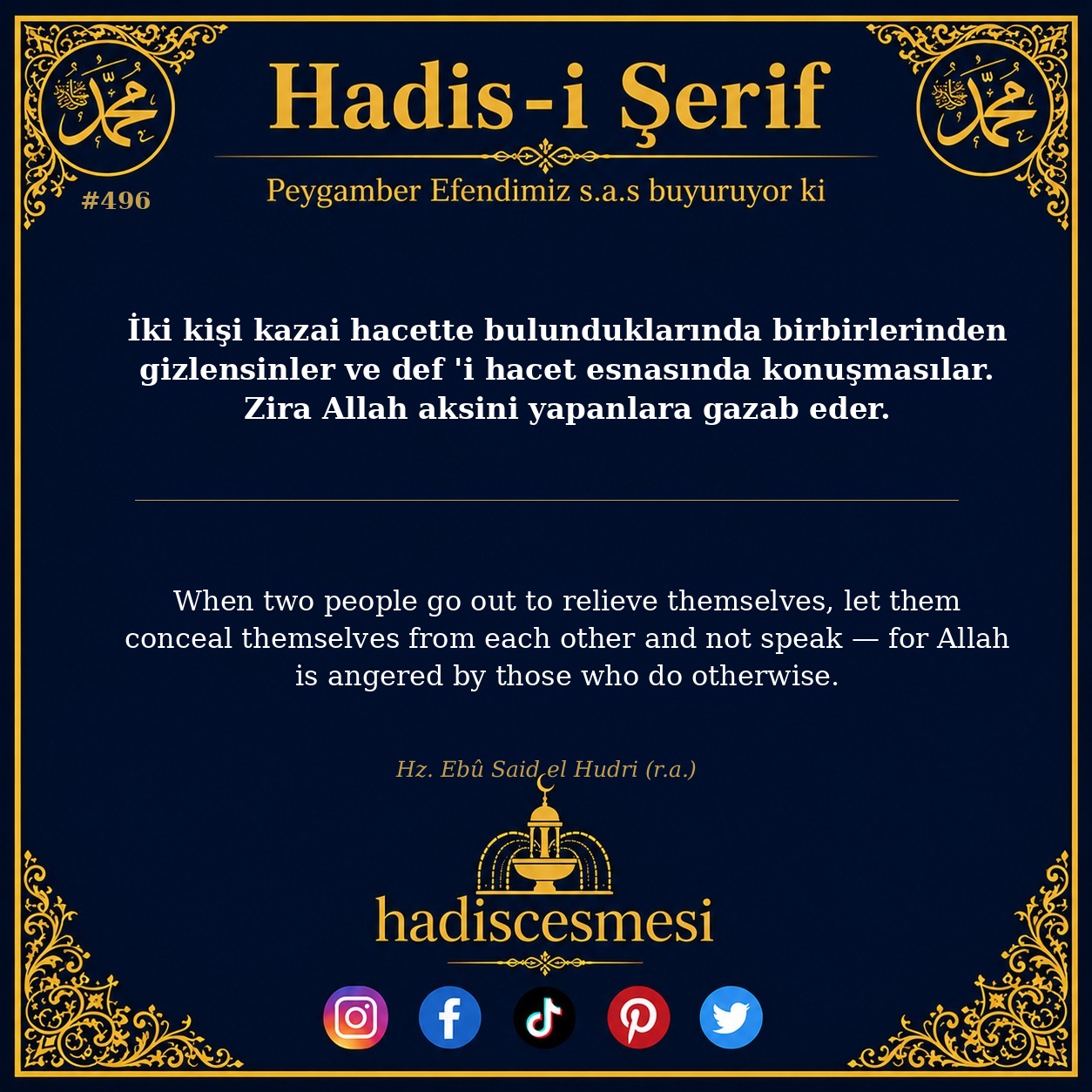 Hadis 0496