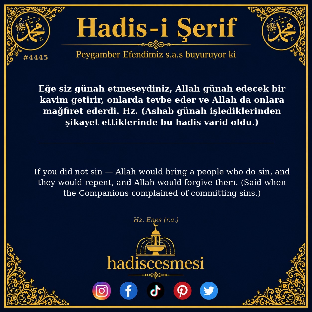 Hadis 4445