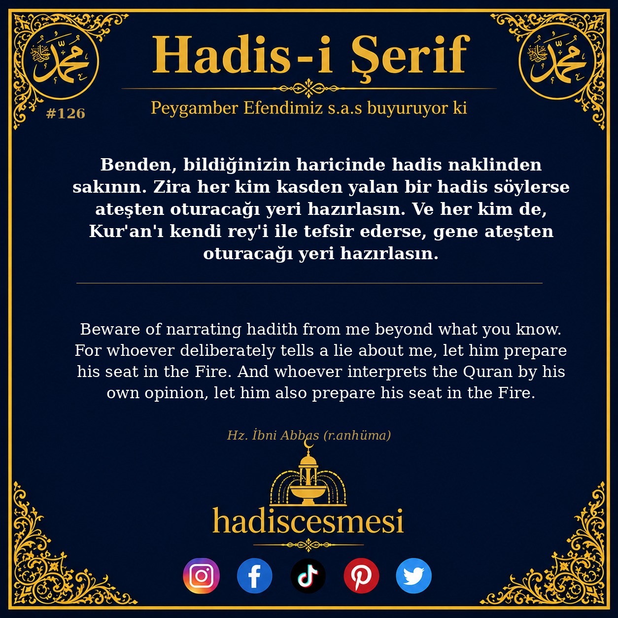 Hadis 0126