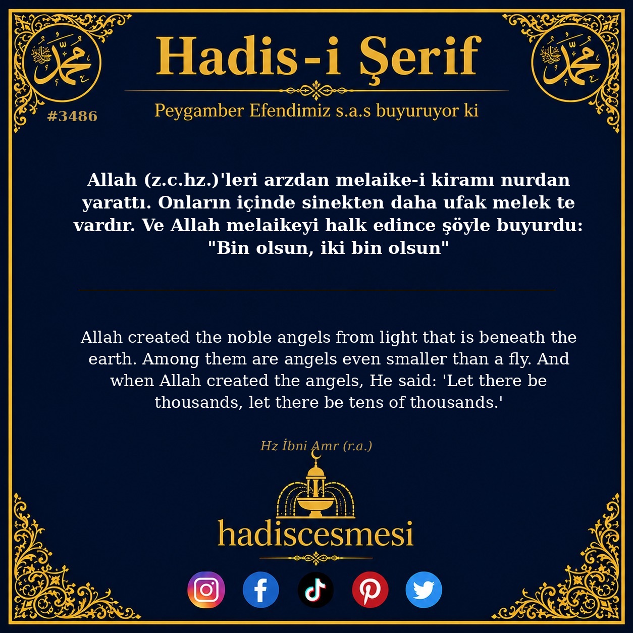 Hadis 3486
