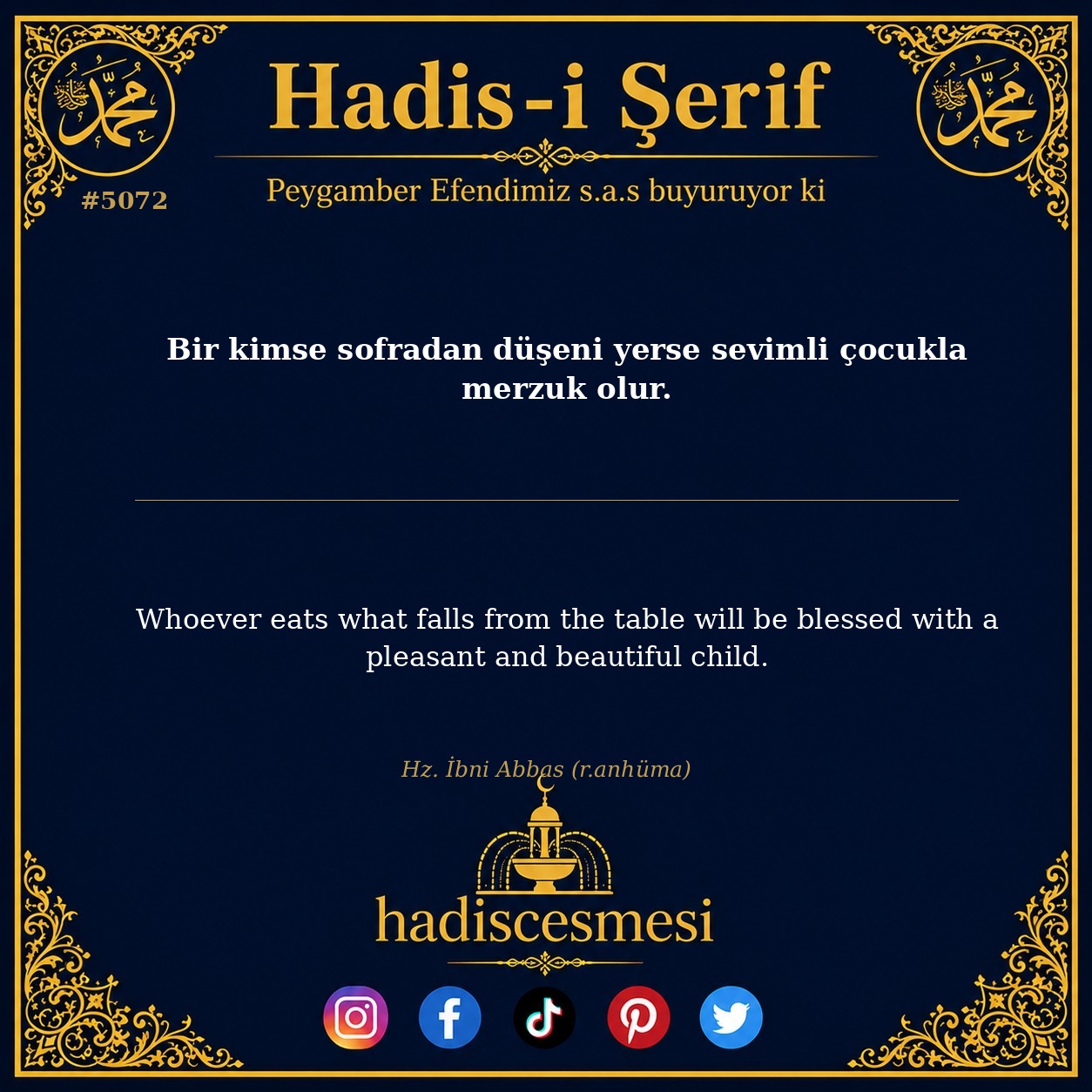 hadis 5072