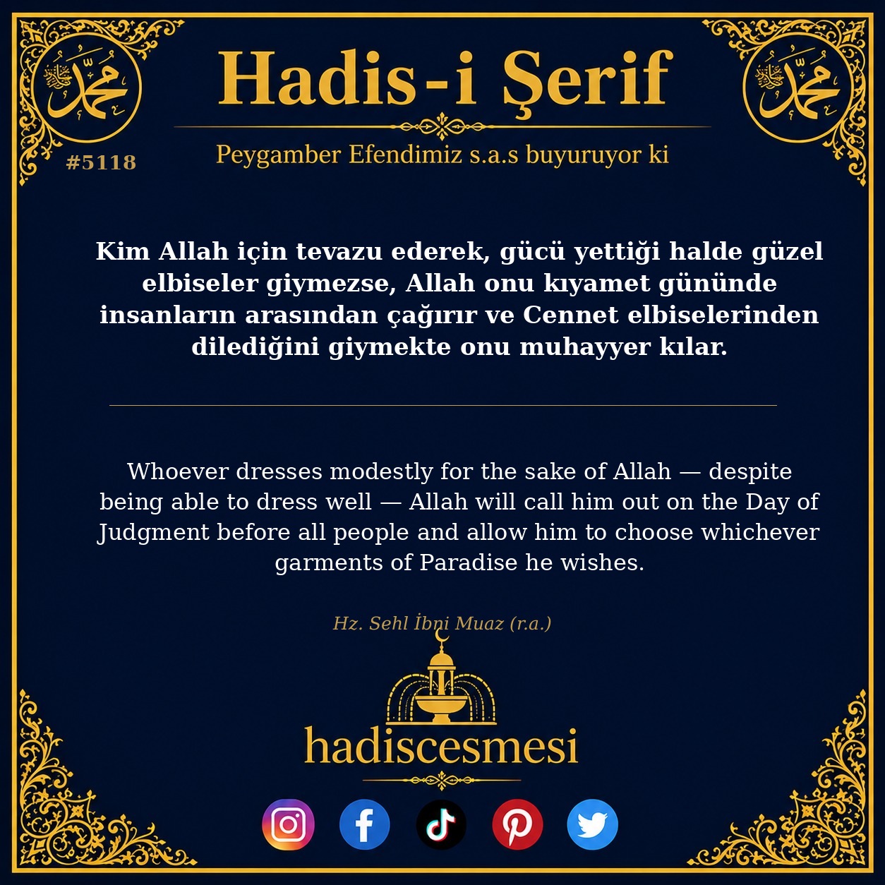 hadis 5118