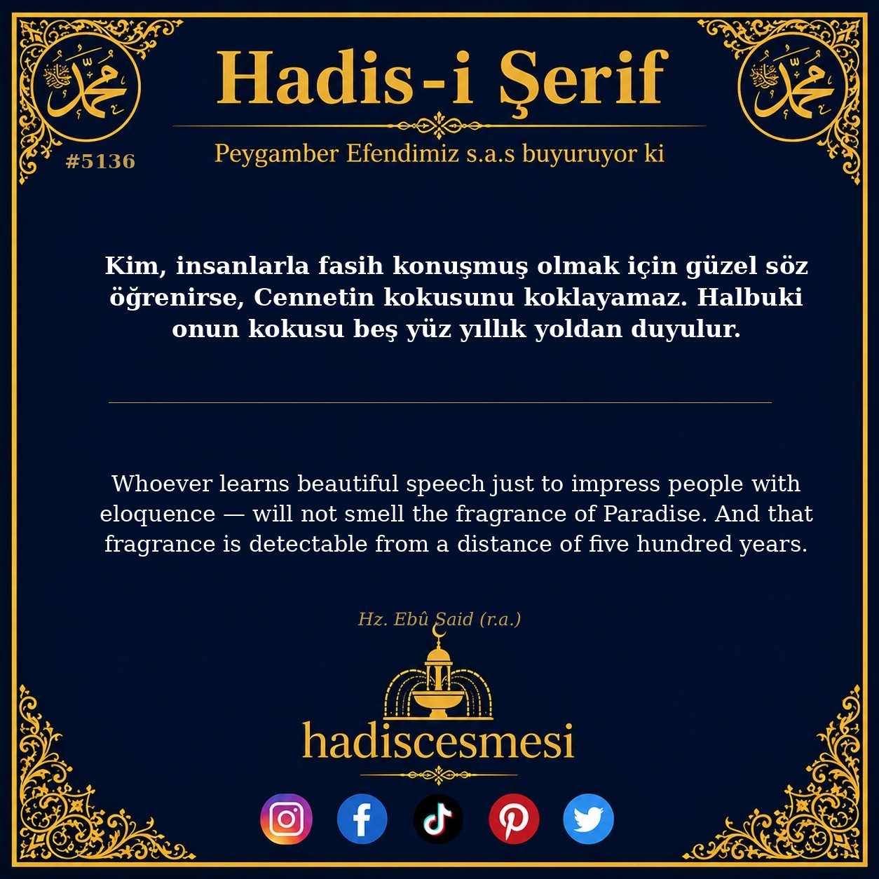 hadis 5136