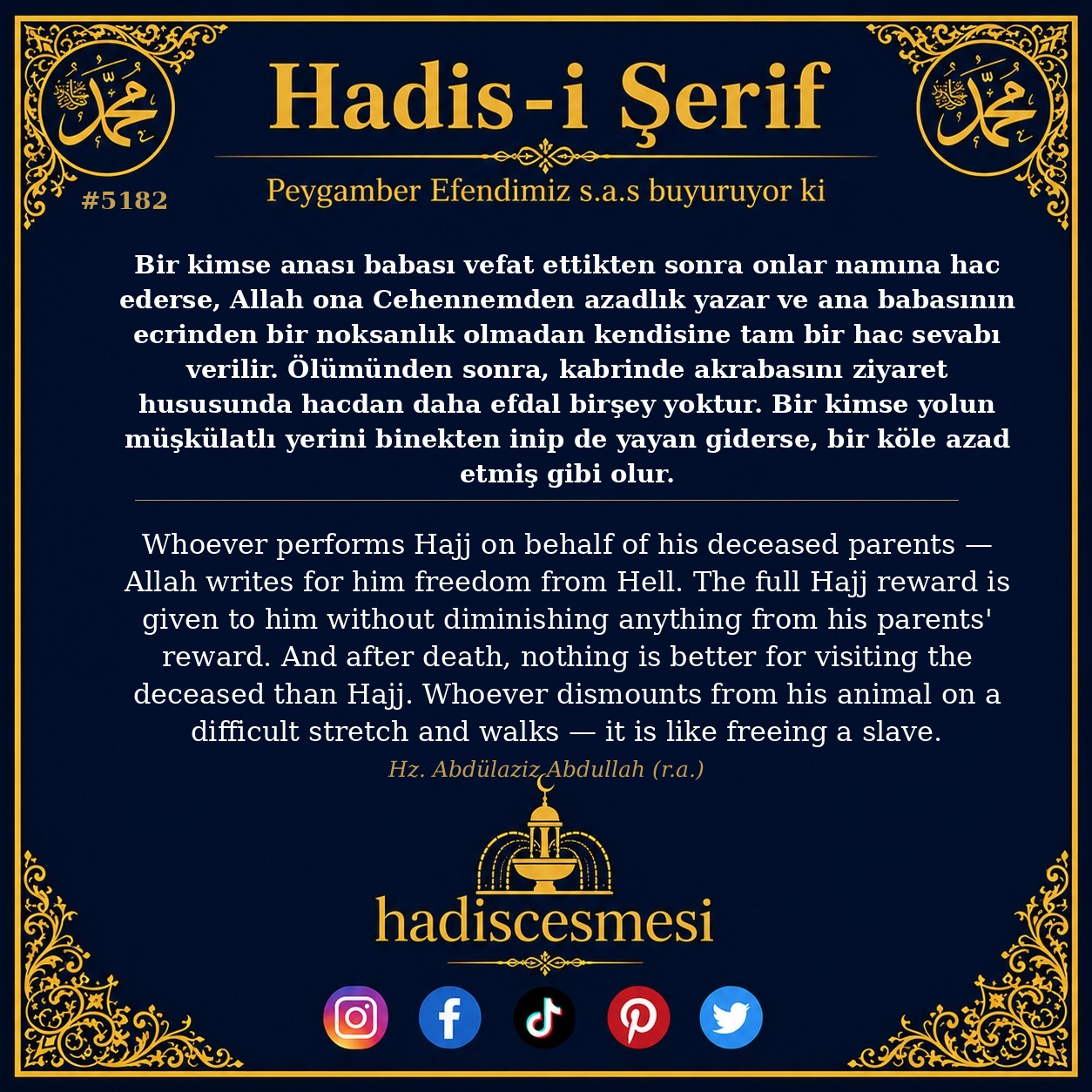 hadis 5182