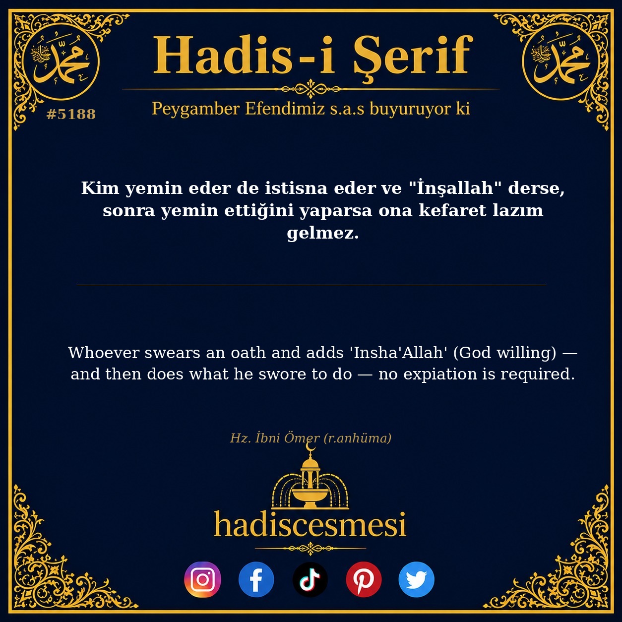 hadis 5188