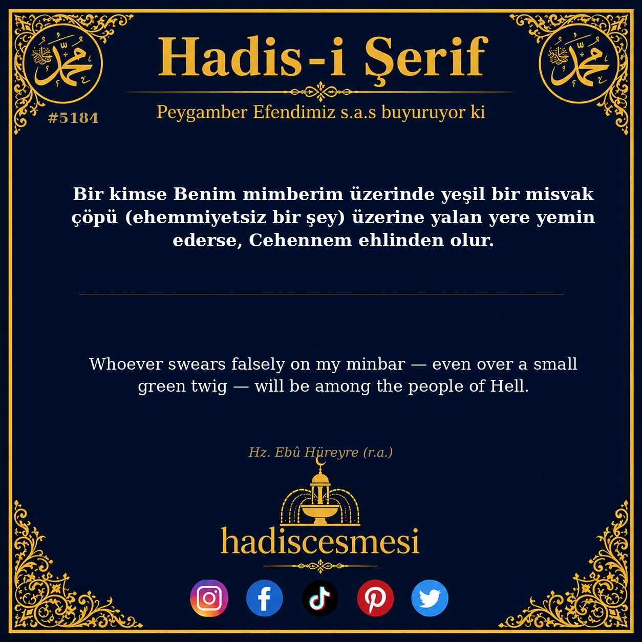 hadis 5184