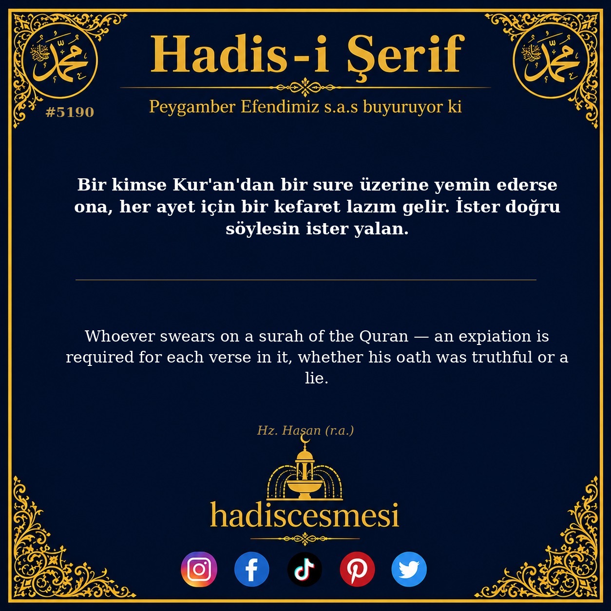 hadis 5190