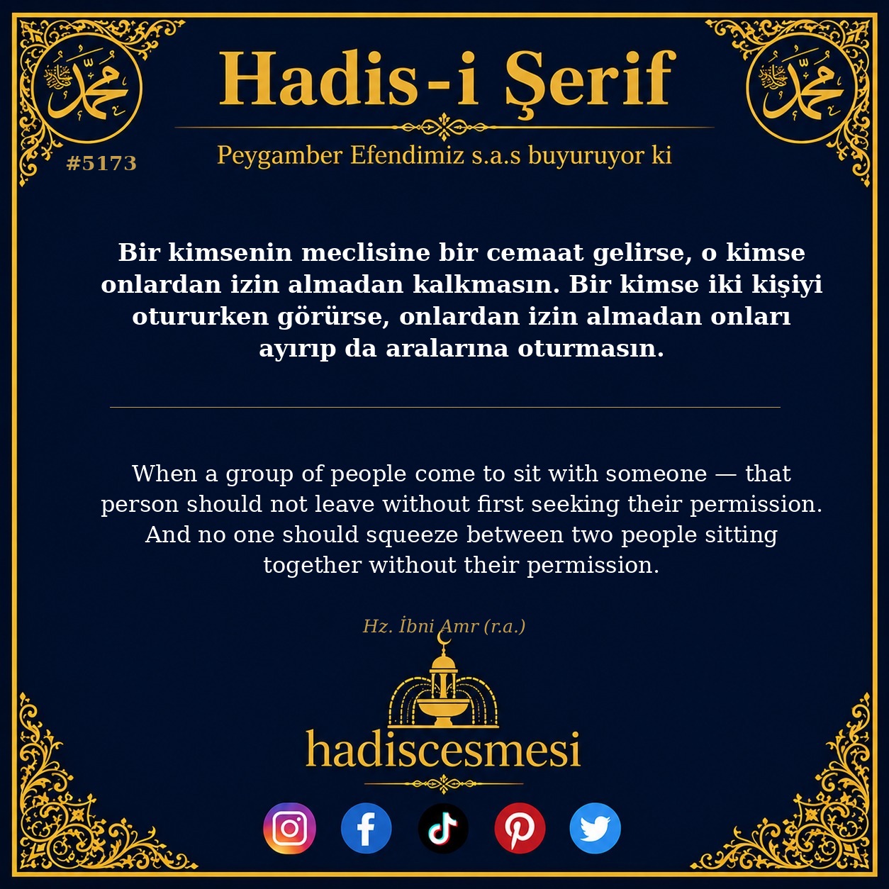 hadis 5173