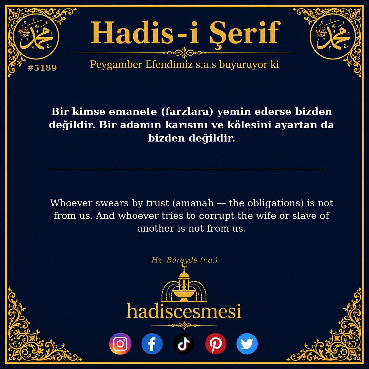 hadis 5189