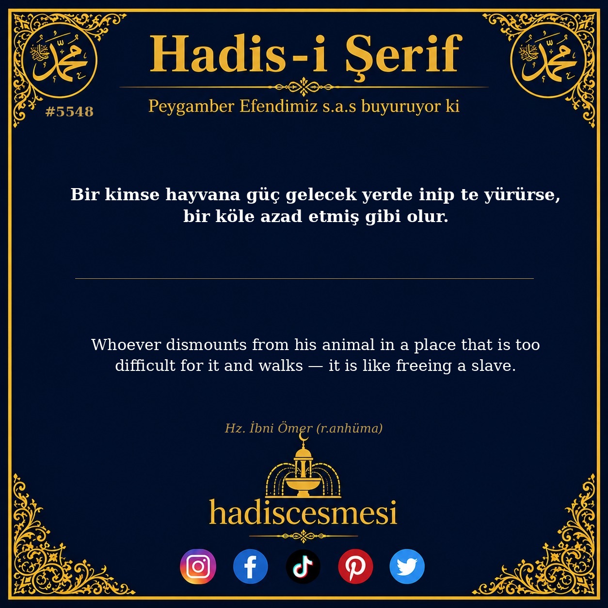 hadis 5548