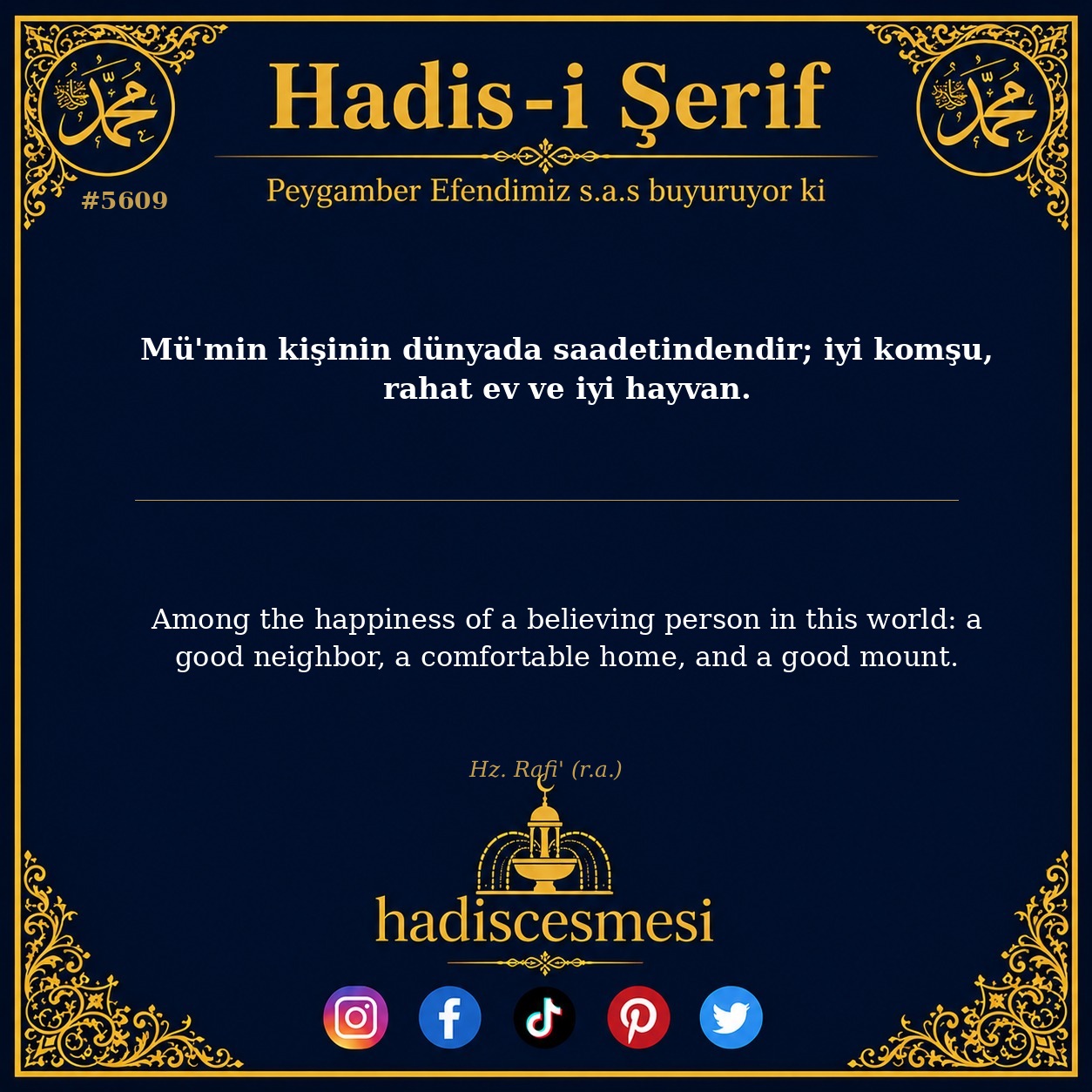hadis 5609
