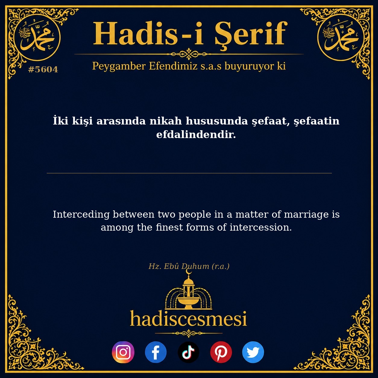 hadis 5604