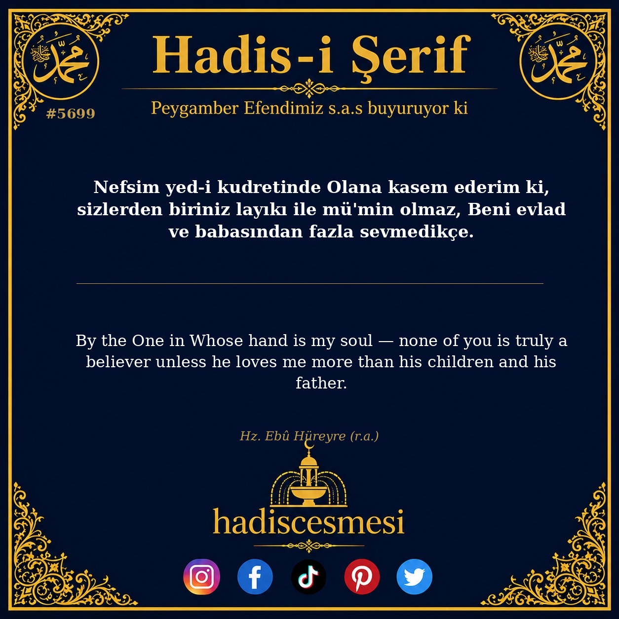 hadis 5699