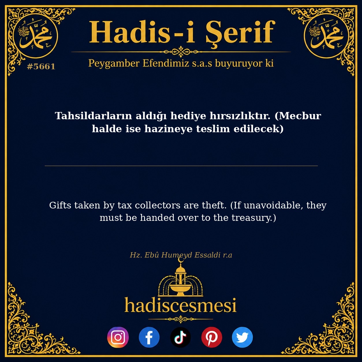 hadis 5661