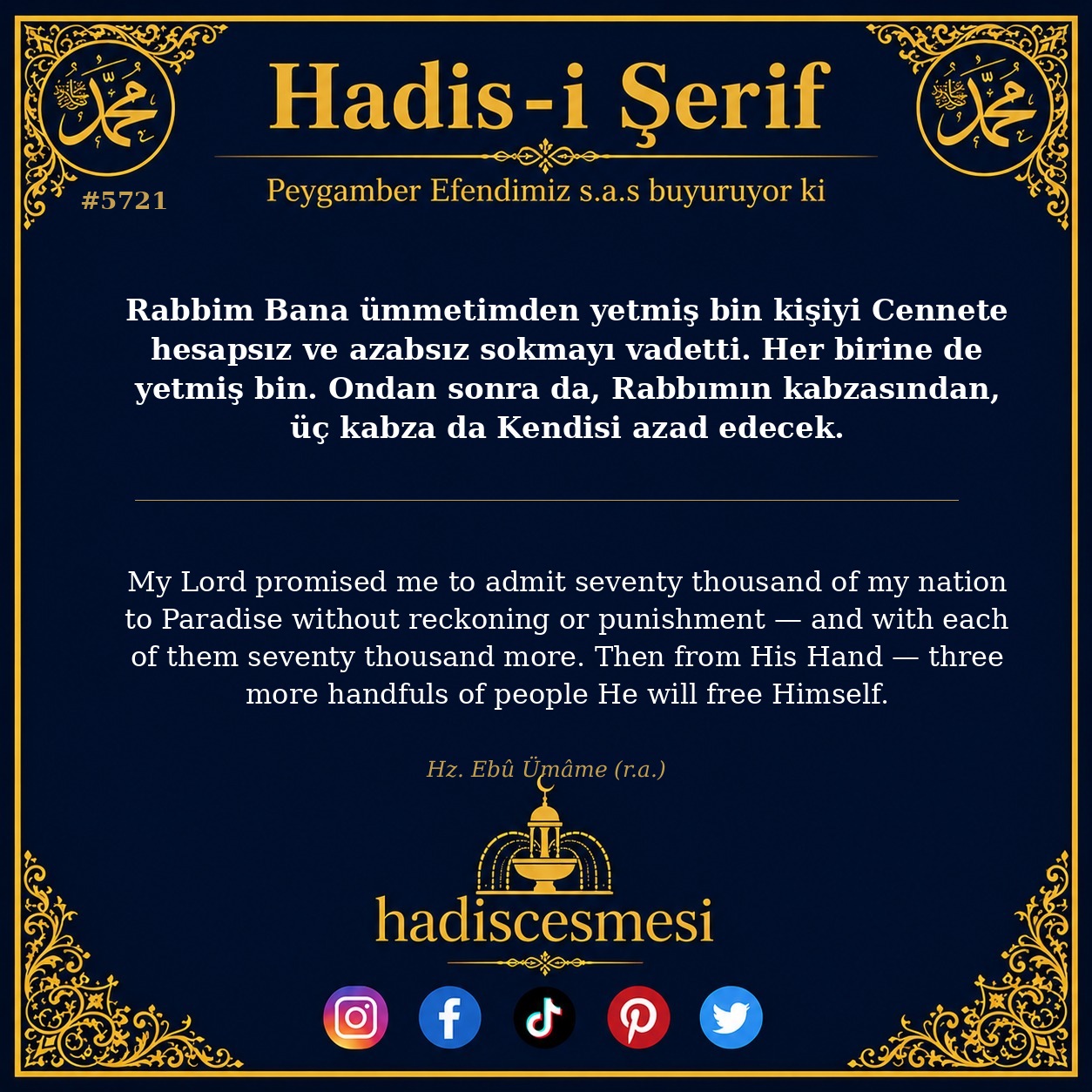 hadis 5721