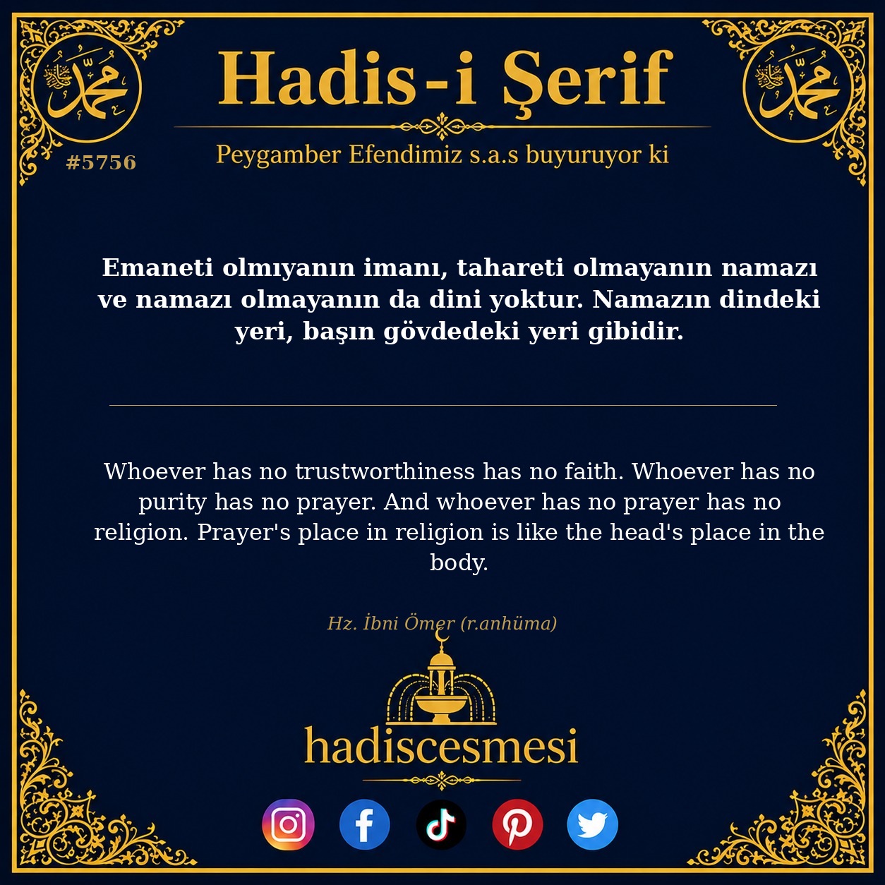 hadis 5756