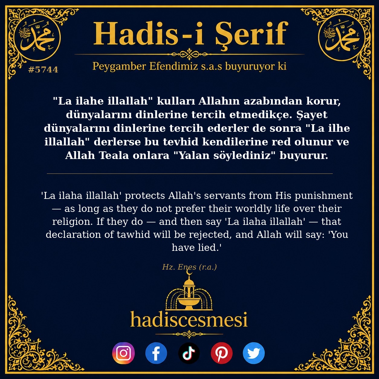 hadis 5744