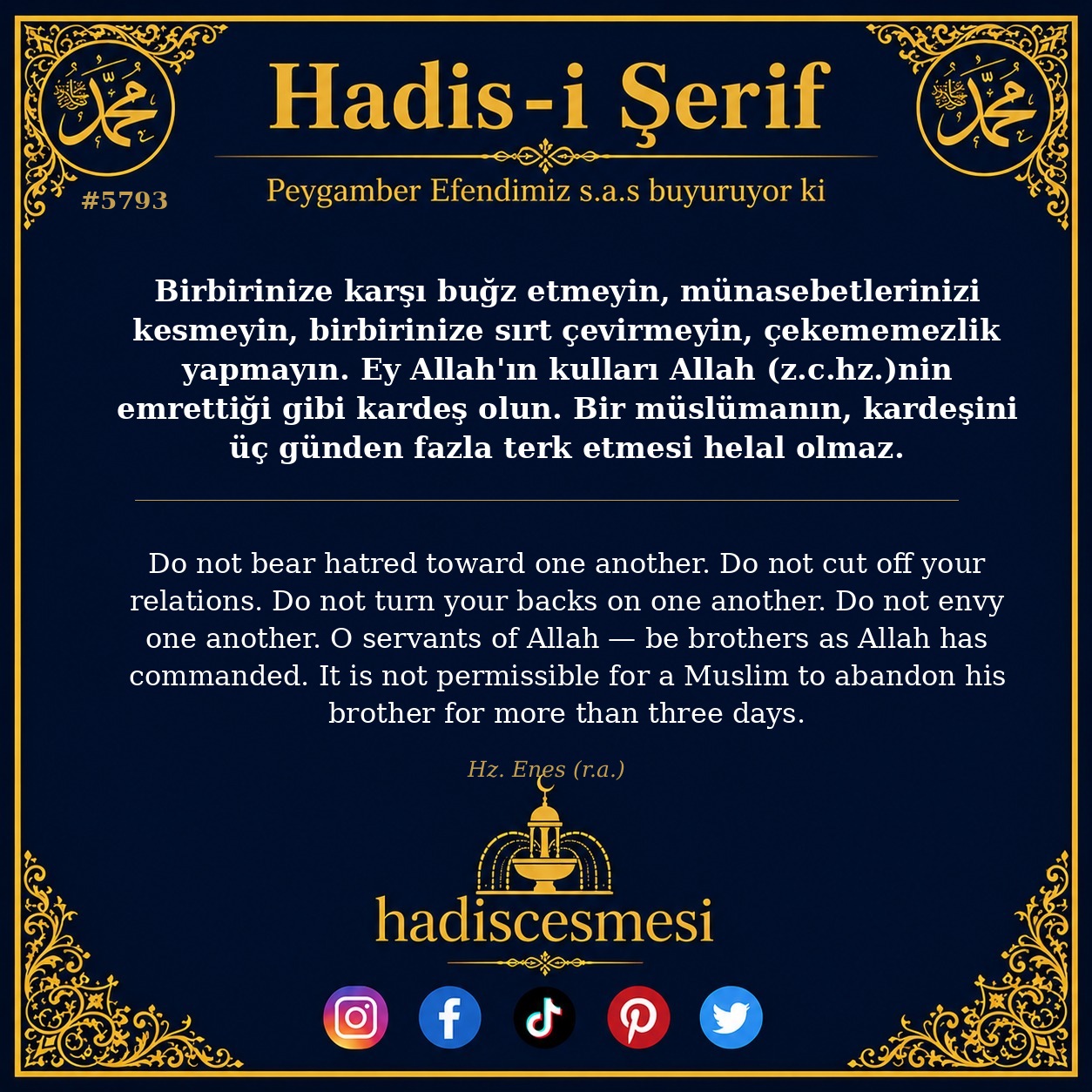 hadis 5793