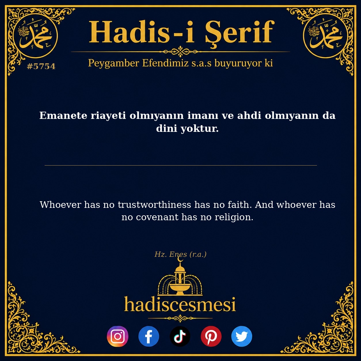 hadis 5754